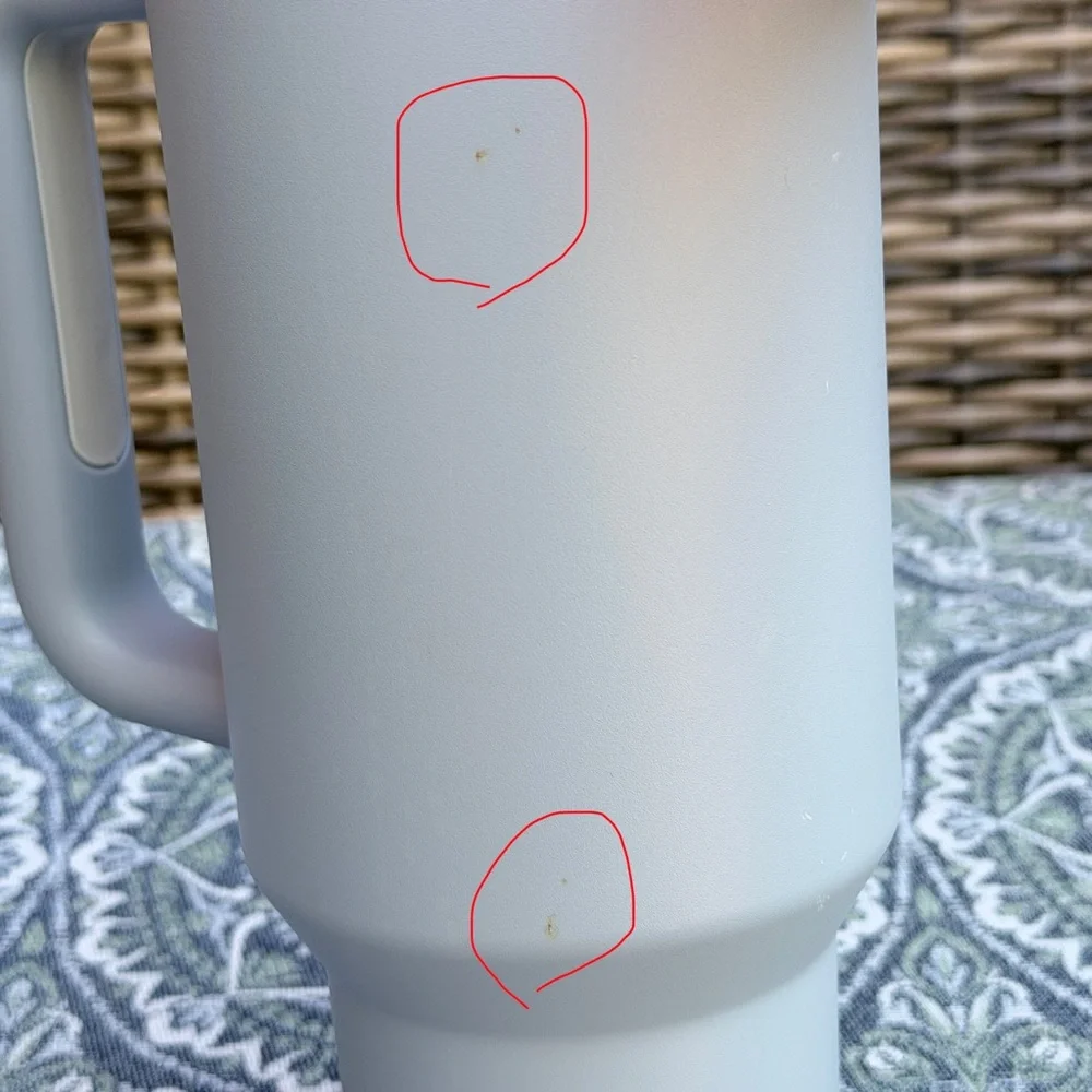 Stanley The Quencher H2.0 Flowstate Tumbler 40oz Chambray Blue Water Bottle Mug - Picture 13 of 13